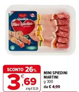 Iperal Mini spiedini martini offerta