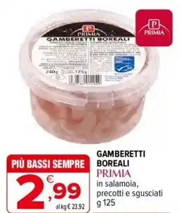 Iperal Gamberetti boreali PRIMIA offerta