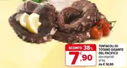 Iperal Tentacoli di totano gigante del pacifico offerta