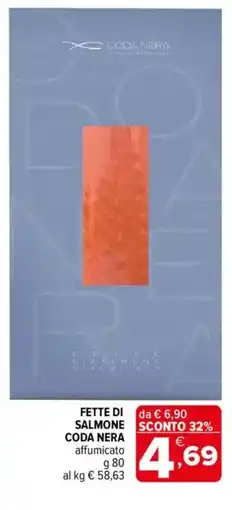 Iperal Fette di salmone CODA NERA offerta