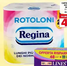 Iperal Carta igienica rotoloni REGINA offerta
