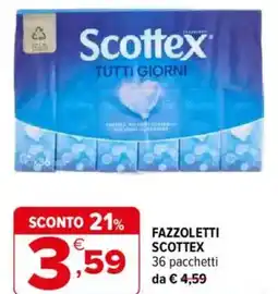 Iperal Fazzoletti SCOTTEX offerta
