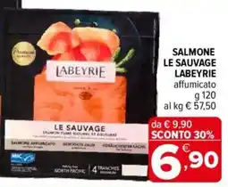 Iperal Salmone le sauvage LABEYRIE offerta
