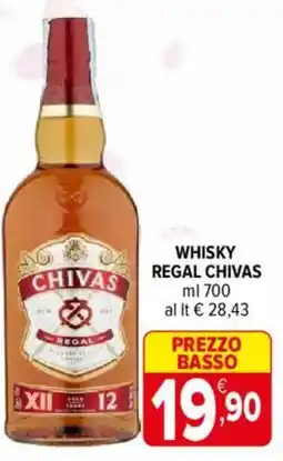 Iperal Whisky regal CHIVAS offerta