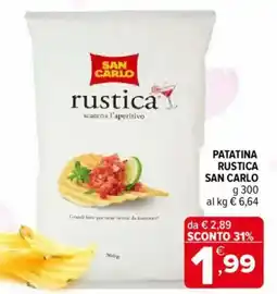 Iperal Patatina rustica SAN CARLO offerta