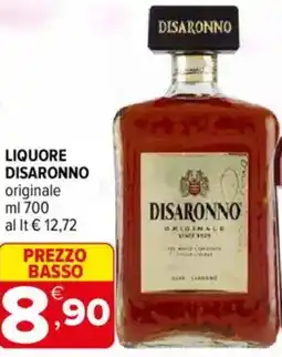 Iperal Liquore disaronno originale offerta