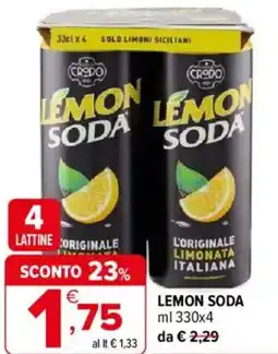 Iperal Lemon soda offerta