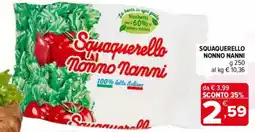 Iperal Squaquerello NONNO NANNI offerta