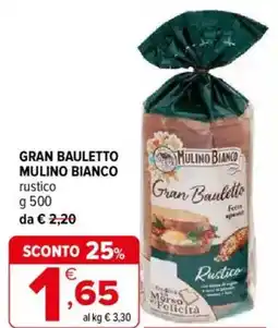Iperal Gran bauletto mulino bianco rustico offerta