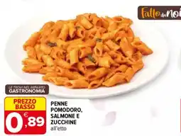 Iperal Fatto da noi penne pomodoro, salmone e zucchine offerta