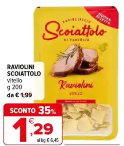 Iperal Raviolini SCOIATTOLO vitello offerta