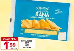 Iperal Sfogliavelo RANA offerta