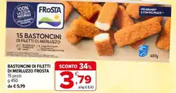 Iperal Bastoncini di filetti di merluzzo FROSTA offerta
