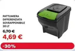 Max Factory Pattumiera differenziata sovrapponibile offerta
