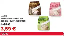Max Factory Maien bao crema surgelati offerta