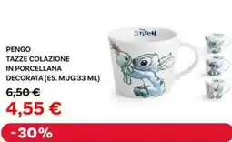 Max Factory Pengo tazze colazione in porcellana decorata offerta