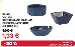 Max Factory Soler ciotole in porcellana colorata offerta