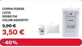 Max Factory Coppia federe lucia 50x80 cm offerta