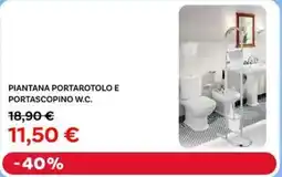 Max Factory Piantana portarotolo e portascopino W.C. offerta