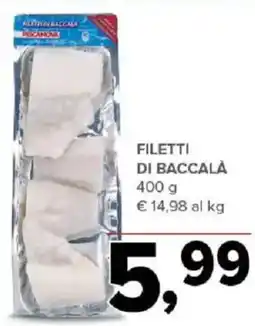 Todis Filetti di baccalà offerta