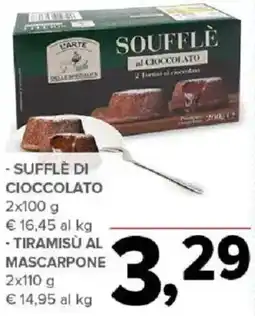 Todis Suffle di cioccolato - tiramisu al mascarpone offerta