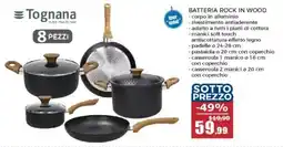 Happy Casa Tognana batteria rock in wood offerta