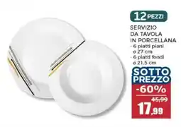 Happy Casa Servizio da tavola in porcellana offerta