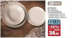 Happy Casa Servizio da tavola in stoneware offerta