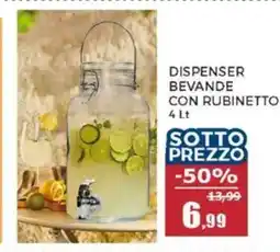 Happy Casa Dispenser bevande con rubinetto offerta
