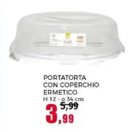Happy Casa Portatorta con coperchio ermetico offerta
