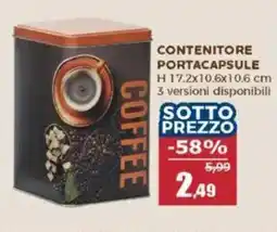 Happy Casa Coffee contenitore portacapsule offerta
