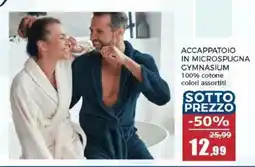 Happy Casa Accappatoio in microspugna gymnasium offerta