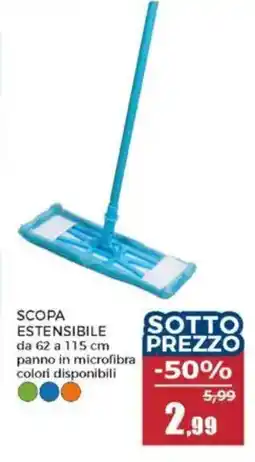 Happy Casa Scopa estensibile offerta