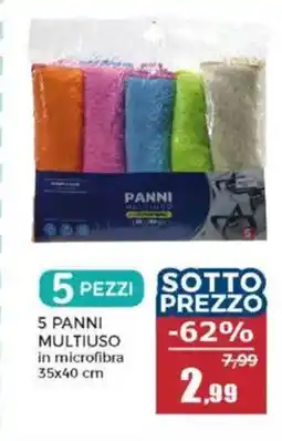 Happy Casa 5 panni multiuso offerta