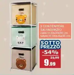 Happy Casa 3 contenitori salvaspazio offerta