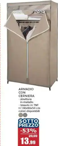 Happy Casa Armadio con cerniera offerta