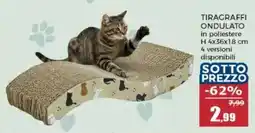 Happy Casa Tiragraffi ondulato offerta