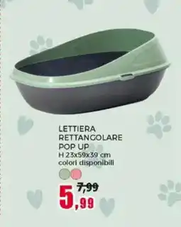 Happy Casa Lettiera rettangolare pop up offerta