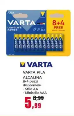 Happy Casa Varta pila alcalina offerta