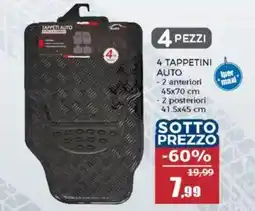 Happy Casa Tappeti auto offerta