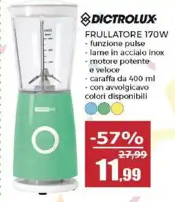 Happy Casa Dictrolux frullatore 170W offerta