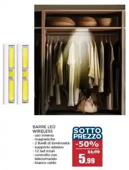 Happy Casa Barre led wireless offerta