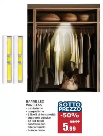 Happy Casa Barre led wireless offerta