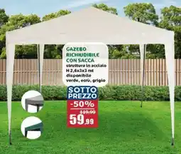 Happy Casa Gazebo richiudibile con sacca offerta