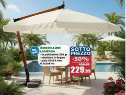 Happy Casa Ombrellone lampada offerta