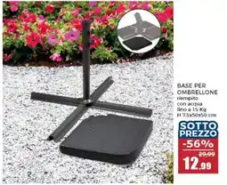 Happy Casa Base per ombrellone offerta