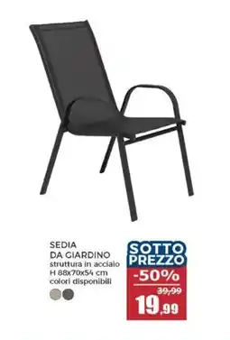 Happy Casa Sedia da giardino offerta