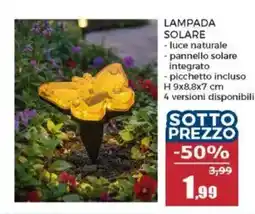 Happy Casa Lampada solare offerta