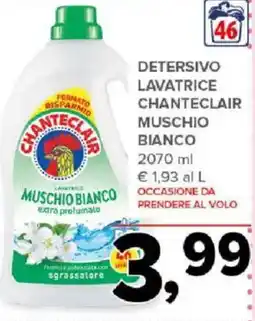 Todis Detersivo lavatrice chanteclair muschio bianco offerta