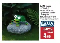 Happy Casa Lampada solare offerta